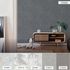 Wallpaper non-woven plaincoloured dark grey 37655-6 5
