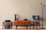 Wallpaper non-woven plaincoloured beige 37656-5 5