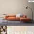 Wallpaper non-woven plaincoloured grey-beige 37656-7 7