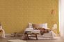 Wallpaper non-woven 37525-2 stripes yellow grey 4