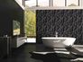 Wallpaper non-woven 37526-2 floral black grey 6