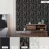 Wallpaper non-woven 37526-2 floral black grey 7
