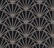 Wallpaper non-woven 37528-1 ornaments black white 2
