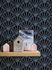 Wallpaper non-woven 37528-2 ornaments black blue white 5