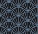 Wallpaper non-woven 37528-2 ornaments black blue white 2