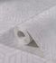Wallpaper non-woven 3D labyrinth metallic white gray 32606 1