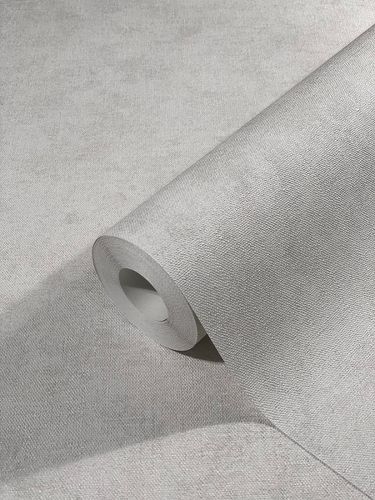 Non-woven wallpaper textile look light gray Marburg 32403