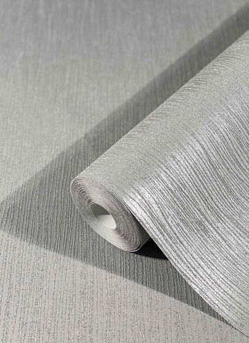 Tapete-Vlies-Sand-Koernung-Streifen-grau-Glanz-32515-63206321_1