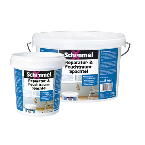 SchimmelX Feuchtraumspachtel Übersichtsbild