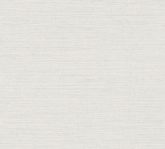 Non-Woven Wallpaper Plain Mottled white gloss 37857-1