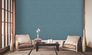 Non-Woven Wallpaper Plain Mottled blue Metallic 37857-6 4