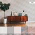 Non-Woven Wallpaper Spanish Tiles grey cream 37858-3 5