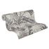 Non-Woven Wallpaper Leaves Floral grey white 37860-4 3