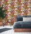 Non-Woven Wallpaper Floral Leaves brown red 37862-2 5