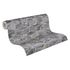 Non-Woven Wallpaper 3D Squares grey Metallic 37863-3 3