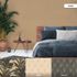 Non-Woven Wallpaper Concrete Look gold Metallic 37865-9 6