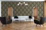 Non-Woven Wallpaper Ornamente green Metallic 37901-1 4
