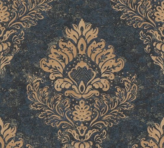 Tapete-Vlies-Ornamente-beige-dunkelblau-Metallic-37901-2-63206736_3