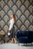 Non-Woven Wallpaper Ornamente dark blue Metallic 37901-2 5