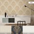 Non-Woven Wallpaper Ornamente beige Metallic 37901-3 6