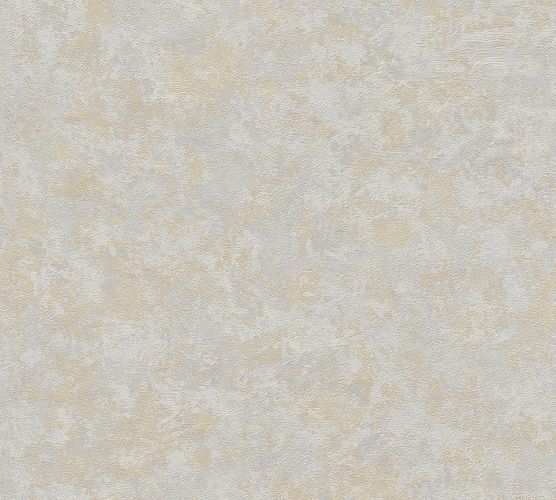 Tapete-Vlies-Meliert-Struktur-grau-gold-Glanz-37902-3-63206742_5