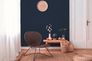 Non-Woven Wallpaper Textile Plain dark blue 37953-4 4