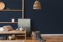 Non-Woven Wallpaper Textile Plain dark blue 37953-4 5