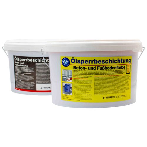Concrete paint Pufas red-brown grey 5l oil barrier coating