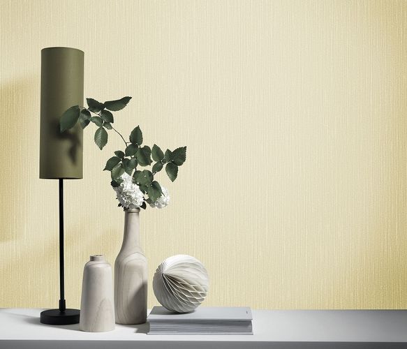 Raumbild Vliestapete Elle Decoration Uni beige-gold Glitzer 10171-30