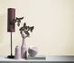 room picture non-woven wallpaper Elle Decoration plain taupe glitter 10171-37 2