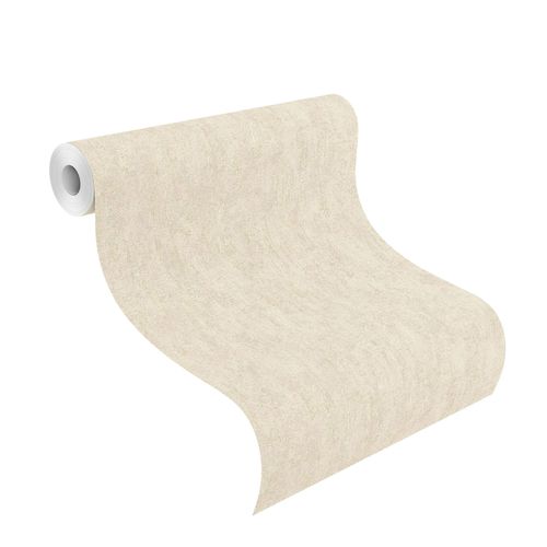 Rollenbild Vliestapete Andy Wand Rasch Beton-Optik beige 458039