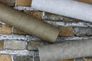 Non-Woven Wallpaper Rasch Stone Wall grey brown 428056 5