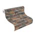 Non-Woven Wallpaper Rasch Stone Wall brown grey 428063 1