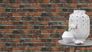 Non-Woven Wallpaper Rasch Stone Wall brown grey 428063 5