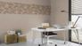 Non-Woven Wallpaper Rasch Plain Plaster taupe 429251 4