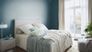 Non-Woven Wallpaper Rasch Plain Plaster dark blue 429275 3