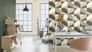 Tapete-Vlies-Rasch-Riemchen-Leder-beige-Glanz-418460-63207317 3