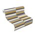 Non-Woven Wallpaper Rasch Stripes Leather gold 418729 1