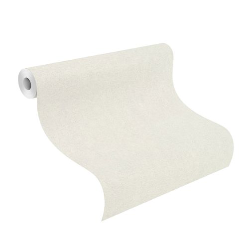 Tapete-Vlies-Rasch-Uni-Gips-weiss-grau-Linares-617115-63207388_1