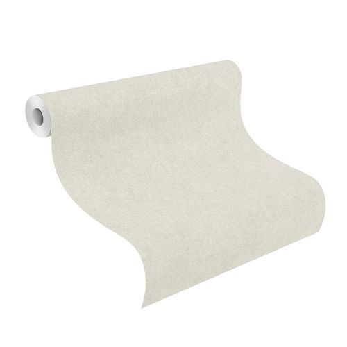 Non-Woven Wallpaper Plain Plaster grey Linares 617122
