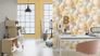 Tapete-Vlies-Rasch-Patchwork-Dreiecke-gelb-grau-617948-63207418_3 4