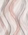 Non-woven wallpaper wave design pink beige gray Shades 1