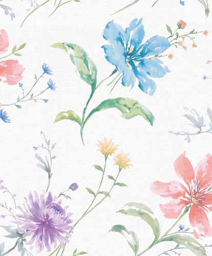 Tapete-Vlies-Floral-Blumen-bunt-grau-weiss-Shades-32454-63207498