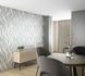 Wallpaper non-woven graphic waves gray gloss 82233 4