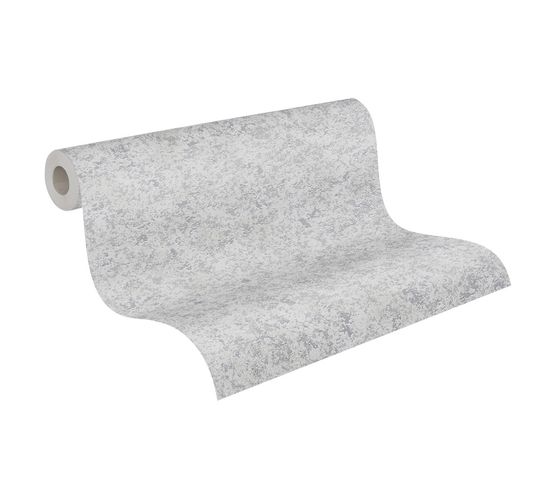 Non-Woven Wallpaper Metallic Mottled grey 3777-22