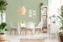 room image non-woven wallpaper plain textured green 37831-5 1