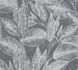 Tapete Vlies Floral Blätter anthrazit metallic 37836-4 3