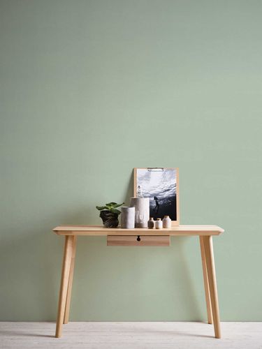 Wallpaper Non-Woven Linen Structure light green 37178-8