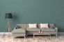 Wallpaper Non-Woven Plain Mottled blue green 38024-4 5