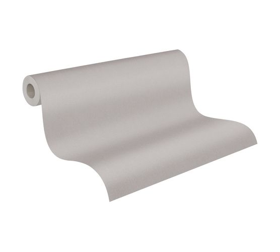 Tapete Vlies Einfarbig Struktur taupe 37703-2